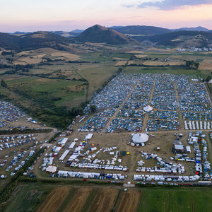 From above
