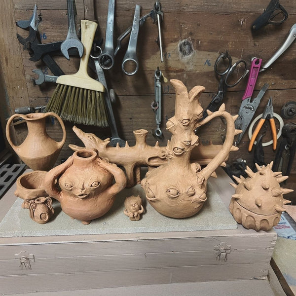 I custodi del mondo antico - Creazioni in creta: un viaggio creativo nel mondo antico, tra miti e civiltà del passato
