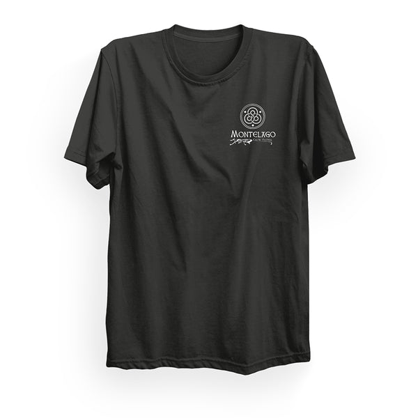 T-shirt nera donna