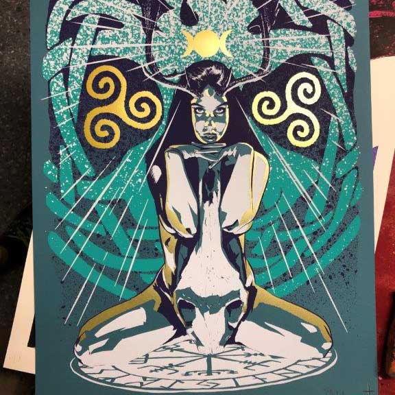 Serigrafia su carta